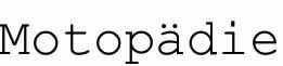 motopaedie